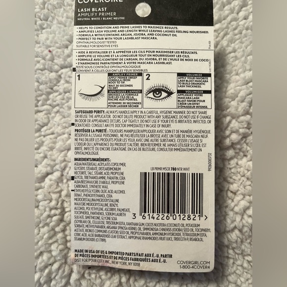 🎉HOST PICK🎉CoverGirl Lash Blast Amplify Eyelash Primer - Picture 4 of 4